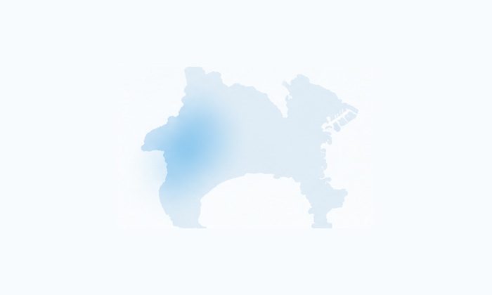 神奈川西部の対応地域イメージ
